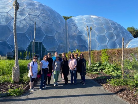 Scholars at Eden Project Dome