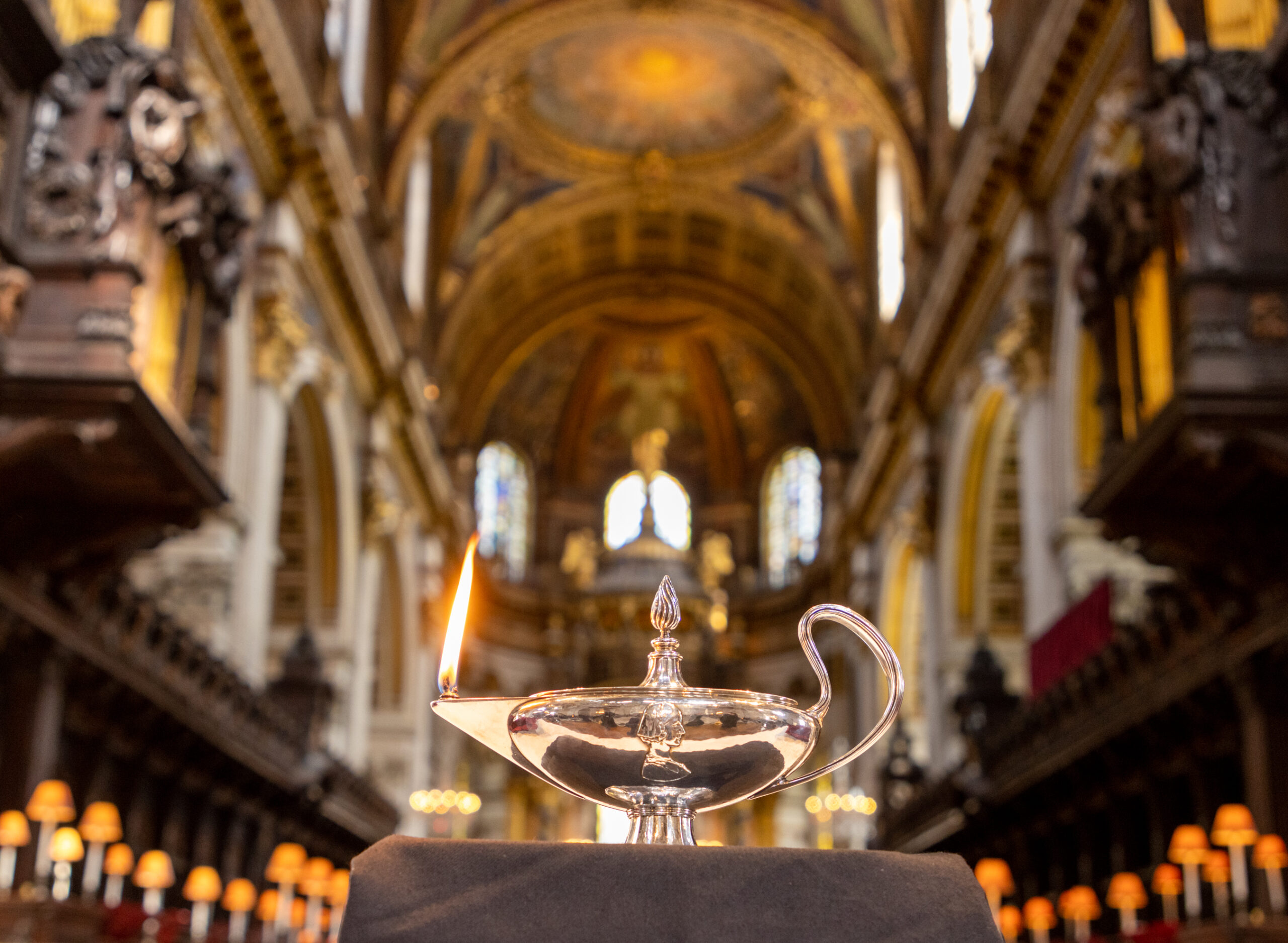 A service to commemorate the life of Florence NIghtingale was held at St. Paul's Cathedral, London today. The service was led by The Very Reverend Andrew Tremlett, Dean of St Paul's