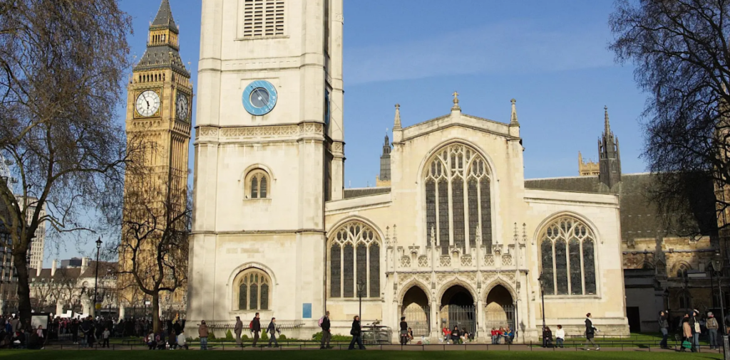 An image of St Margaret's Church in London.